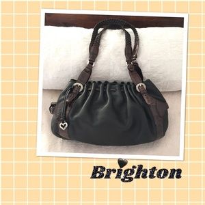 Brighton Leather Drawstring Shoulder Bag